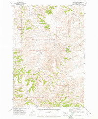 Smith Creek Montana Historical topographic map, 1:24000 scale, 7.5 X 7.5 Minute, Year 1971