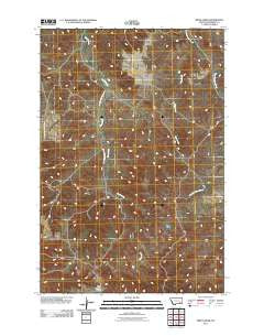 Smith Creek Montana Historical topographic map, 1:24000 scale, 7.5 X 7.5 Minute, Year 2011