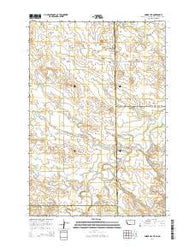 Snider Hill Montana Current topographic map, 1:24000 scale, 7.5 X 7.5 Minute, Year 2014