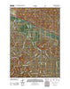 Snowline Montana Historical topographic map, 1:24000 scale, 7.5 X 7.5 Minute, Year 2011