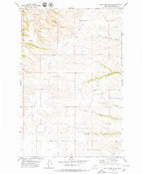 Soda Spring Coulee Montana Historical topographic map, 1:24000 scale, 7.5 X 7.5 Minute, Year 1978