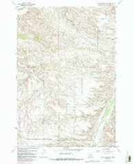 Soda Springs NW Montana Historical topographic map, 1:24000 scale, 7.5 X 7.5 Minute, Year 1967