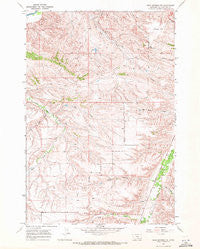 Soda Springs NW Montana Historical topographic map, 1:24000 scale, 7.5 X 7.5 Minute, Year 1967