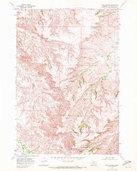 Soda Springs Montana Historical topographic map, 1:24000 scale, 7.5 X 7.5 Minute, Year 1967