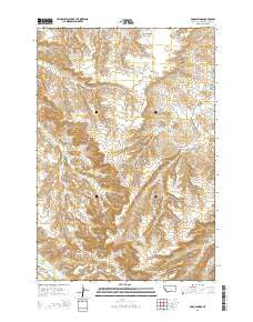 Soda Springs Montana Current topographic map, 1:24000 scale, 7.5 X 7.5 Minute, Year 2014