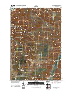 Soda Springs NW Montana Historical topographic map, 1:24000 scale, 7.5 X 7.5 Minute, Year 2011