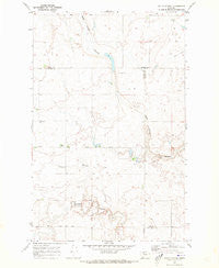 Sollid School Montana Historical topographic map, 1:24000 scale, 7.5 X 7.5 Minute, Year 1970