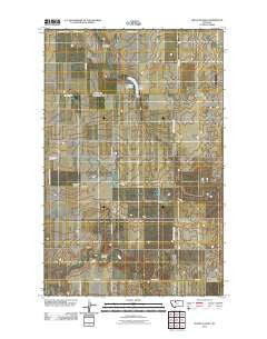 Sollid School Montana Historical topographic map, 1:24000 scale, 7.5 X 7.5 Minute, Year 2011