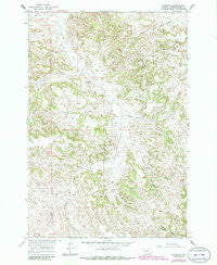 Sonnette Montana Historical topographic map, 1:24000 scale, 7.5 X 7.5 Minute, Year 1966