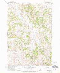 Sonnette Montana Historical topographic map, 1:24000 scale, 7.5 X 7.5 Minute, Year 1966