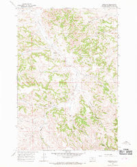 Sonnette Montana Historical topographic map, 1:24000 scale, 7.5 X 7.5 Minute, Year 1966
