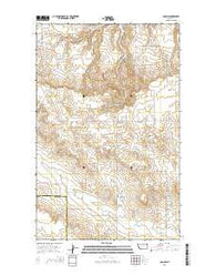 Soo NW Montana Current topographic map, 1:24000 scale, 7.5 X 7.5 Minute, Year 2014