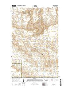 Soo NW Montana Current topographic map, 1:24000 scale, 7.5 X 7.5 Minute, Year 2014