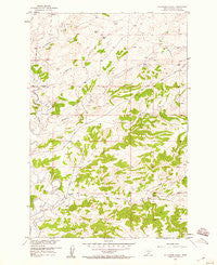 Sourdough School Montana Historical topographic map, 1:24000 scale, 7.5 X 7.5 Minute, Year 1957