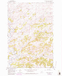 Sourdough School Montana Historical topographic map, 1:24000 scale, 7.5 X 7.5 Minute, Year 1957