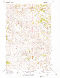 South Bear Creek Montana Historical topographic map, 1:24000 scale, 7.5 X 7.5 Minute, Year 1972