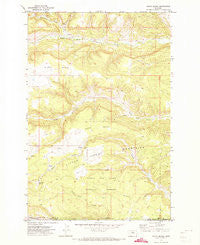 South Bench Montana Historical topographic map, 1:24000 scale, 7.5 X 7.5 Minute, Year 1970