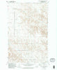South of Four Buttes Montana Historical topographic map, 1:24000 scale, 7.5 X 7.5 Minute, Year 1973