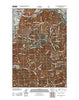 Southeast Missoula Montana Historical topographic map, 1:24000 scale, 7.5 X 7.5 Minute, Year 2011