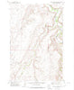 Spanish Coulee School Montana Historical topographic map, 1:24000 scale, 7.5 X 7.5 Minute, Year 1971