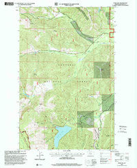 Spar Lake Montana Historical topographic map, 1:24000 scale, 7.5 X 7.5 Minute, Year 1997