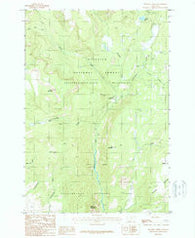 Specimen Creek Montana Historical topographic map, 1:24000 scale, 7.5 X 7.5 Minute, Year 1987