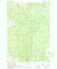 Specimen Creek Montana Historical topographic map, 1:24000 scale, 7.5 X 7.5 Minute, Year 1987