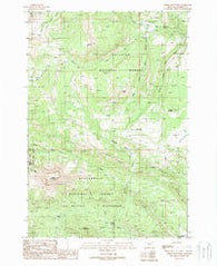 Sphinx Mountain Montana Historical topographic map, 1:24000 scale, 7.5 X 7.5 Minute, Year 1988