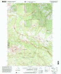 Sphinx Mountain Montana Historical topographic map, 1:24000 scale, 7.5 X 7.5 Minute, Year 1997