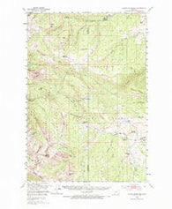 Sphinx Mountain Montana Historical topographic map, 1:62500 scale, 15 X 15 Minute, Year 1950