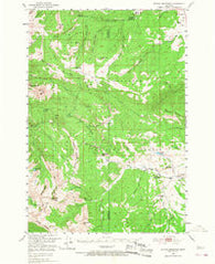 Sphinx Mountain Montana Historical topographic map, 1:62500 scale, 15 X 15 Minute, Year 1950