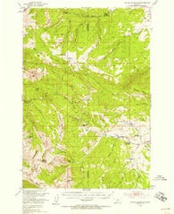 Sphinx Mountain Montana Historical topographic map, 1:62500 scale, 15 X 15 Minute, Year 1950