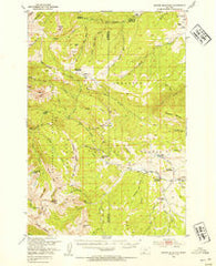 Sphinx Mountain Montana Historical topographic map, 1:62500 scale, 15 X 15 Minute, Year 1950