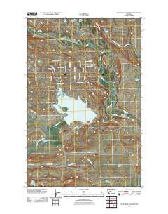 Split Rock Junction Montana Historical topographic map, 1:24000 scale, 7.5 X 7.5 Minute, Year 2011