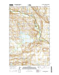 Split Rock Junction Montana Current topographic map, 1:24000 scale, 7.5 X 7.5 Minute, Year 2014