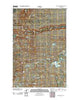 Split Rock Lake Montana Historical topographic map, 1:24000 scale, 7.5 X 7.5 Minute, Year 2011