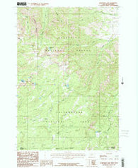 Sportsman Lake Montana Historical topographic map, 1:24000 scale, 7.5 X 7.5 Minute, Year 1986