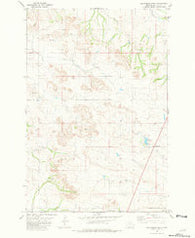 Sportsman Pond Montana Historical topographic map, 1:24000 scale, 7.5 X 7.5 Minute, Year 1981