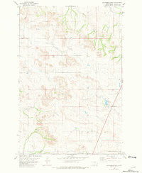 Sportsman Pond Montana Historical topographic map, 1:24000 scale, 7.5 X 7.5 Minute, Year 1981