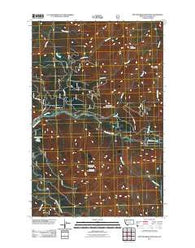 Spotted Bear Mountain Montana Historical topographic map, 1:24000 scale, 7.5 X 7.5 Minute, Year 2011