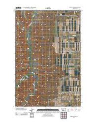 Spring Coulee Montana Historical topographic map, 1:24000 scale, 7.5 X 7.5 Minute, Year 2011