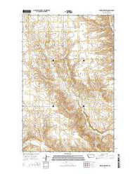 Spring Creek SW Montana Current topographic map, 1:24000 scale, 7.5 X 7.5 Minute, Year 2014