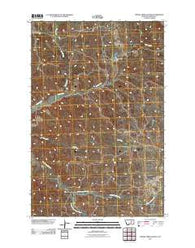 Spring Creek School Montana Historical topographic map, 1:24000 scale, 7.5 X 7.5 Minute, Year 2011