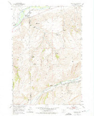 Springdale Montana Historical topographic map, 1:24000 scale, 7.5 X 7.5 Minute, Year 1951