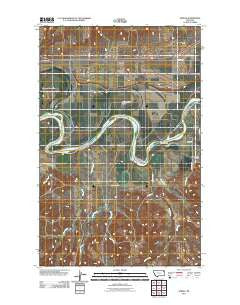 Sprole Montana Historical topographic map, 1:24000 scale, 7.5 X 7.5 Minute, Year 2011