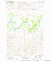 Sprole Montana Historical topographic map, 1:24000 scale, 7.5 X 7.5 Minute, Year 1972