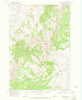 Spur Mountain Montana Historical topographic map, 1:24000 scale, 7.5 X 7.5 Minute, Year 1968