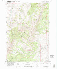 Spur Mountain Montana Historical topographic map, 1:24000 scale, 7.5 X 7.5 Minute, Year 1968