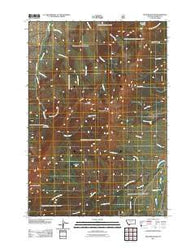 Spur Mountain Montana Historical topographic map, 1:24000 scale, 7.5 X 7.5 Minute, Year 2011