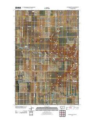 Square Butte NE Montana Historical topographic map, 1:24000 scale, 7.5 X 7.5 Minute, Year 2011